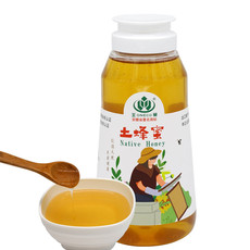 王巢 王巢 土蜂蜜野生蜂蜜 蜂蜜950g 新品