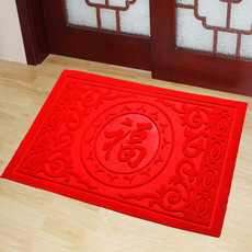 （ 45*70cm）门口入户地垫地毯进门蹭脚垫除尘防滑塑料橡胶PVC丝圈门垫