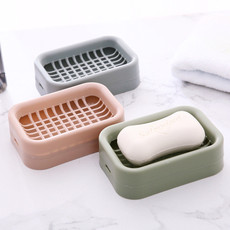 物物洁  创意浴室双层沥水肥皂盒肥 卫生间时尚手工皂架香皂盒皂托
