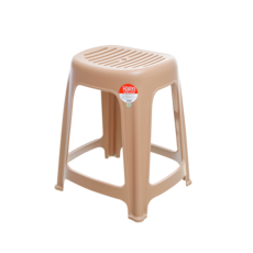 禧天龙 D-2050 塑料凳子欧式哈伦休闲凳子加厚高凳防滑会议餐凳