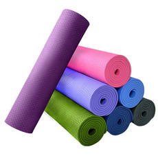 3mm便携式可折叠瑜伽垫瑜珈毯运动健身无味初学者瑜伽垫子