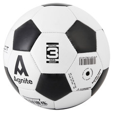 得力/DELI  安格耐特F1208_3号PVC机缝足球(黑色+白色)