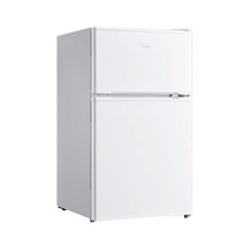 美的双门88L电冰箱BCD-88CM白色